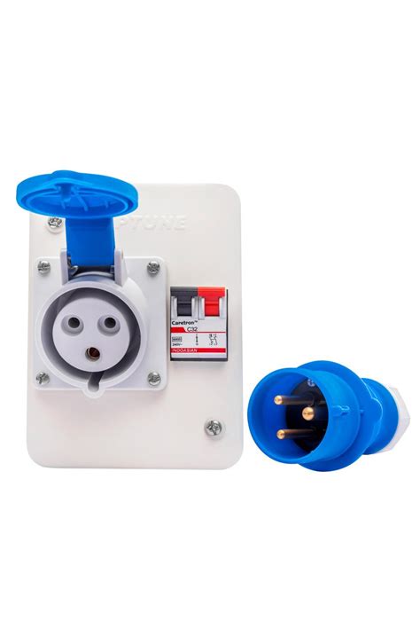 industrial electrical socket box|20a single phase industrial socket.